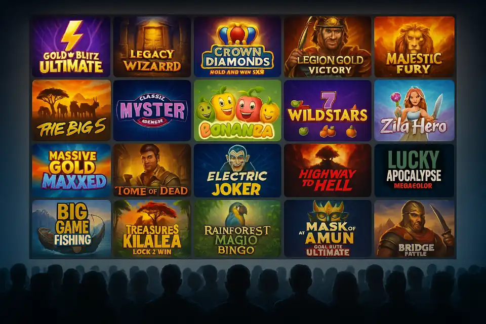 Gran catálogo de juegos desde Casino Número Uno